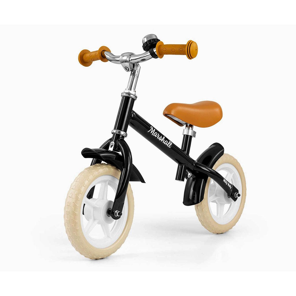 Milly Mally Marshall Black kinderloopfiets