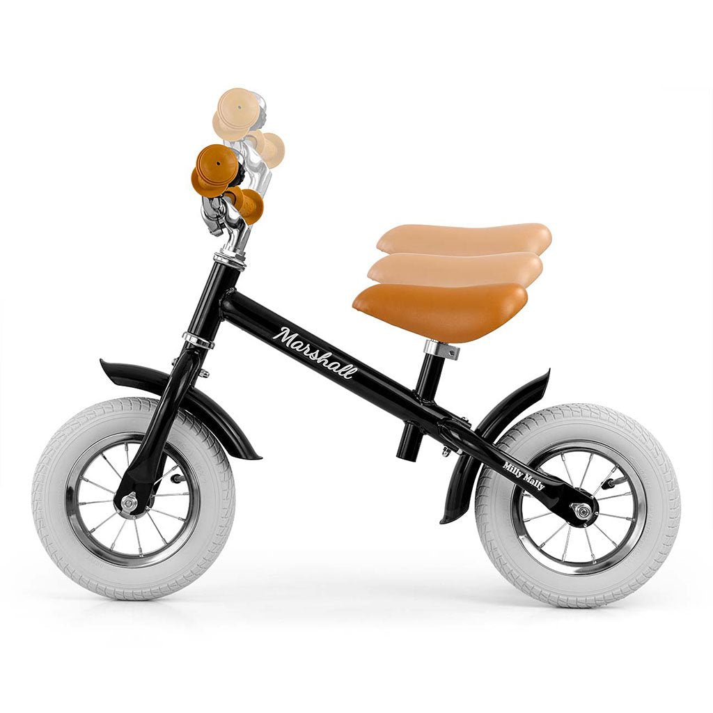 Milly Mally Marshall Air Black kinderloopfiets