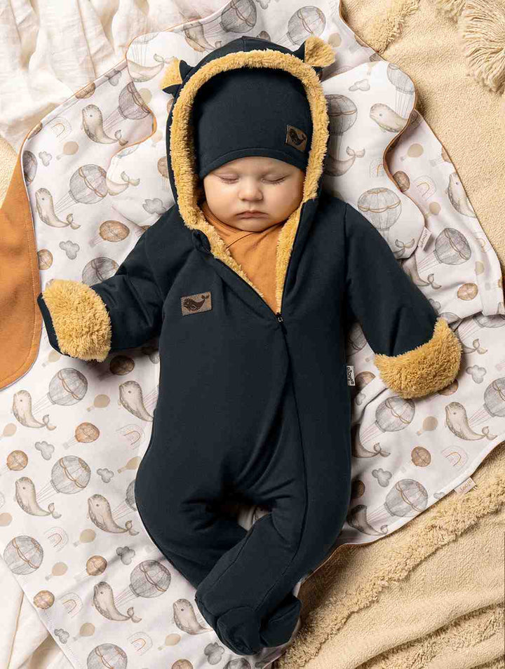 Babywinterboxpak Nicol Miki grafiet, maat 62 (3-6 mnd)