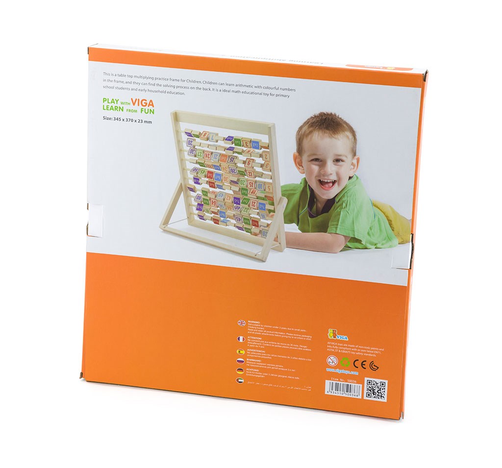 Houten rekenrek Viga