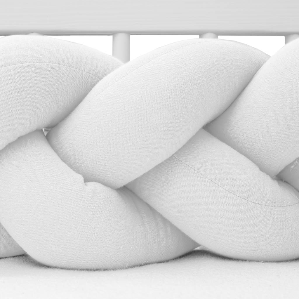 Mousseline bedhekrand New Baby wit