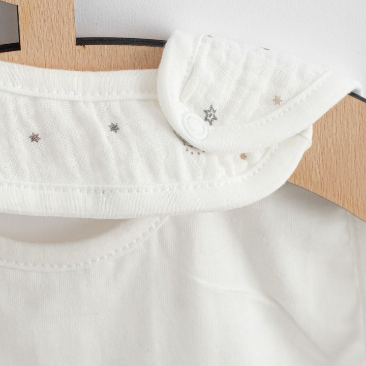Mousseline babyslabbetje New Baby Arthur uni