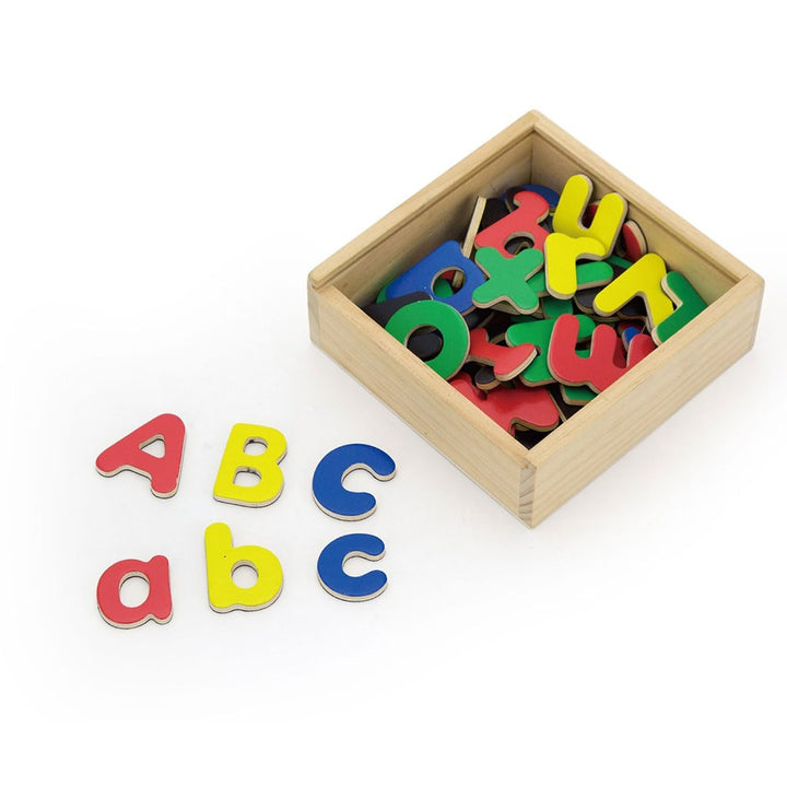 Houten magnetische letters Viga
