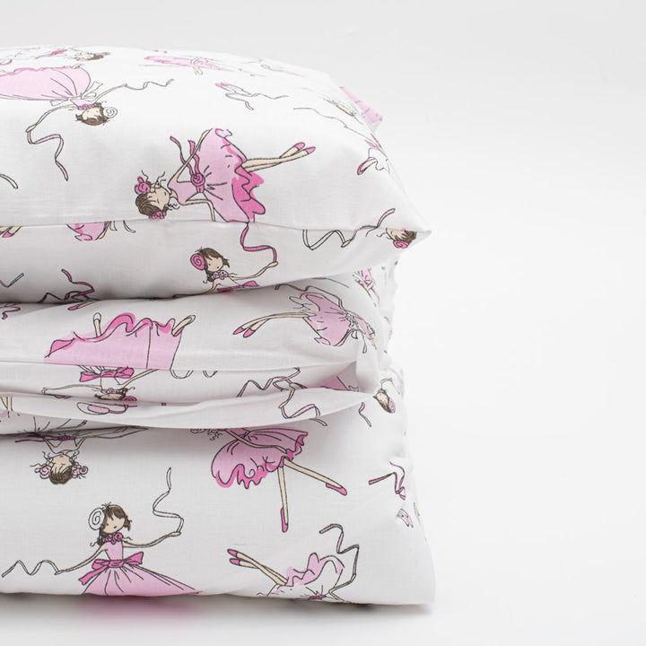 Katoenen beddengoedset New Baby Ballerina Bella