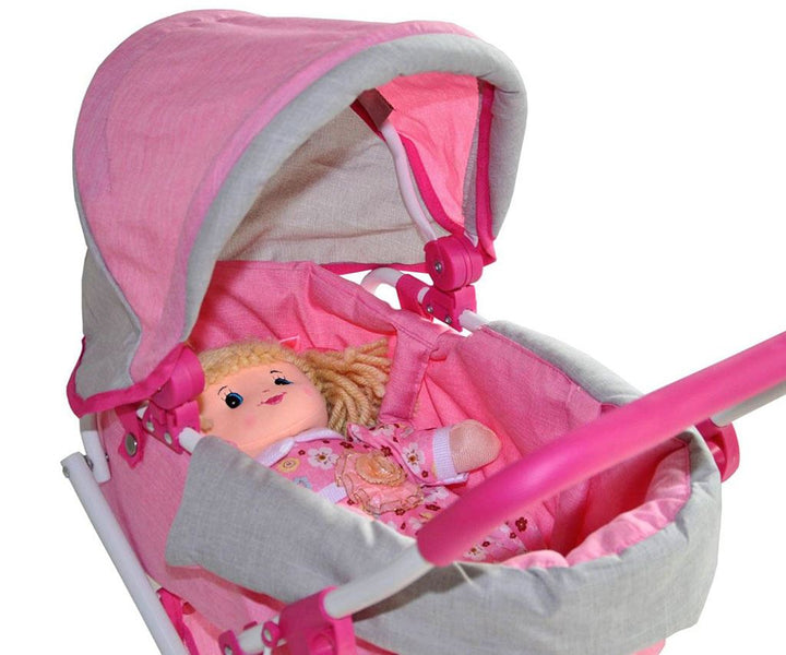 Milly Mally Alice Prestige Pink poppenwagen