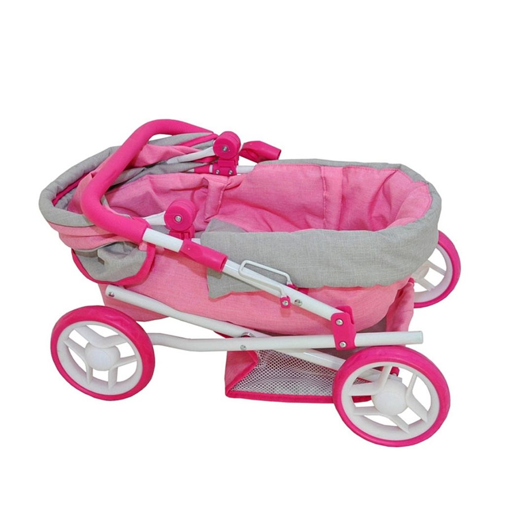 Milly Mally Alice Prestige Pink poppenwagen