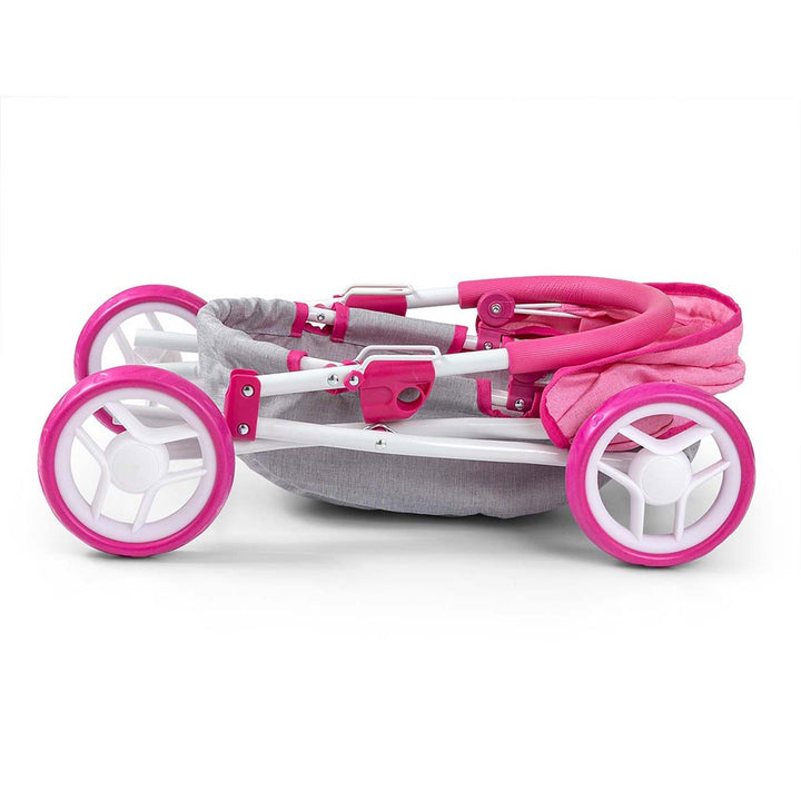 Milly Mally Dori Prestige Pink poppenwagen
