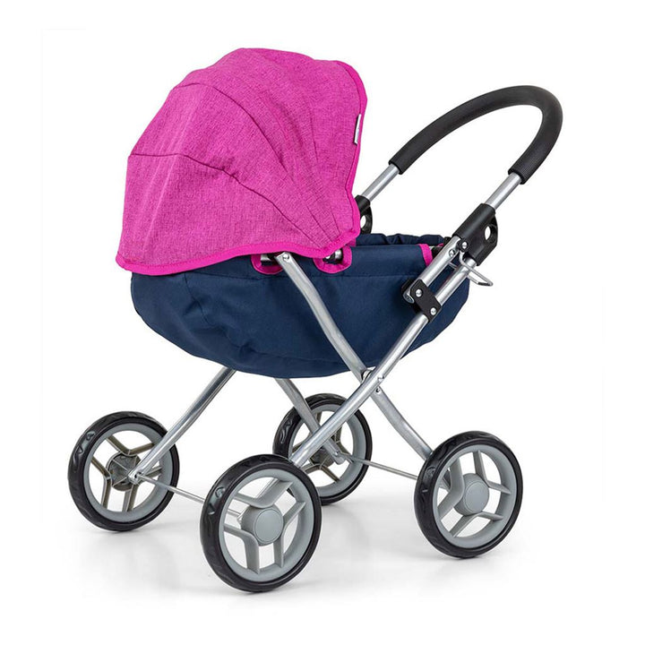 Milly Mally Dori Prestige marineblauw poppenwagen