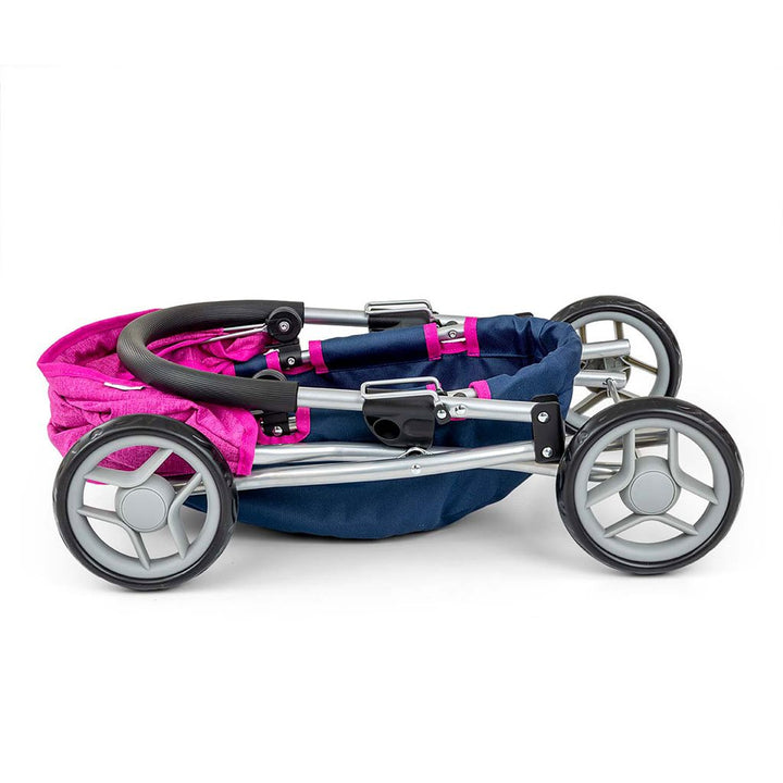 Milly Mally Dori Prestige marineblauw poppenwagen