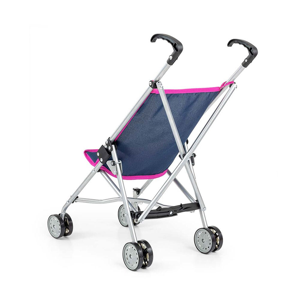 Milly Mally Julia Prestige marineblauw poppenbuggy