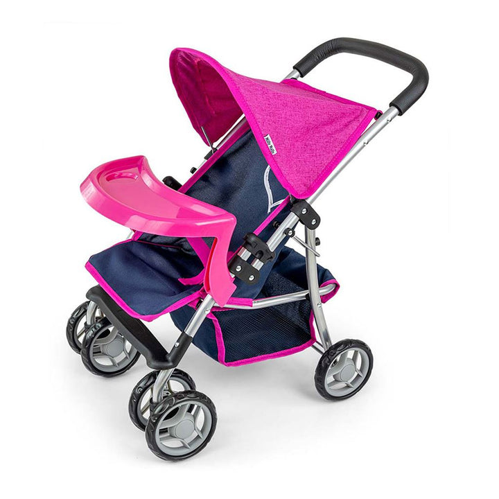 Milly Mally Kate Prestige marineblauw sport-poppenwagen
