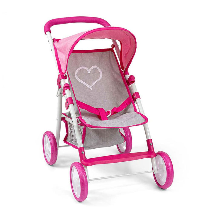 Milly Mally Natalie Prestige Pink sport-poppenwagen