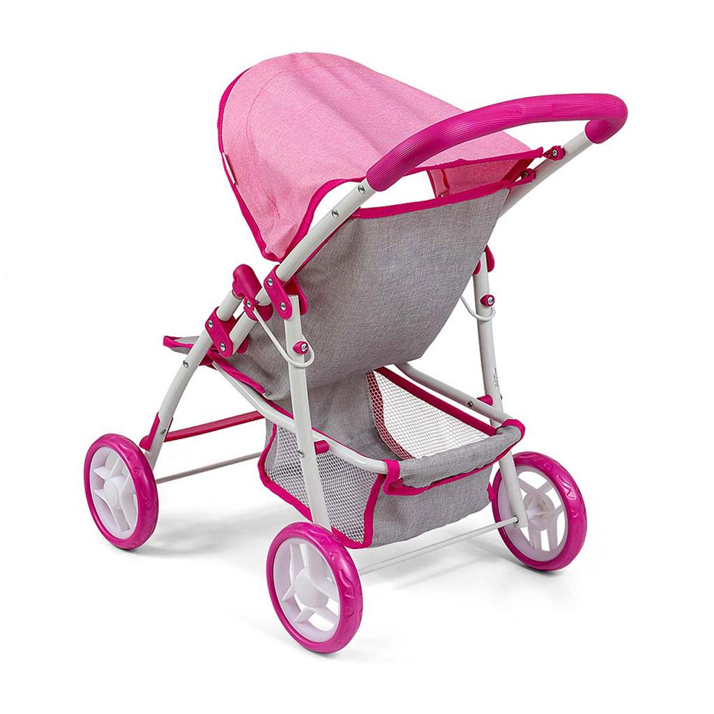 Milly Mally Natalie Prestige Pink sport-poppenwagen