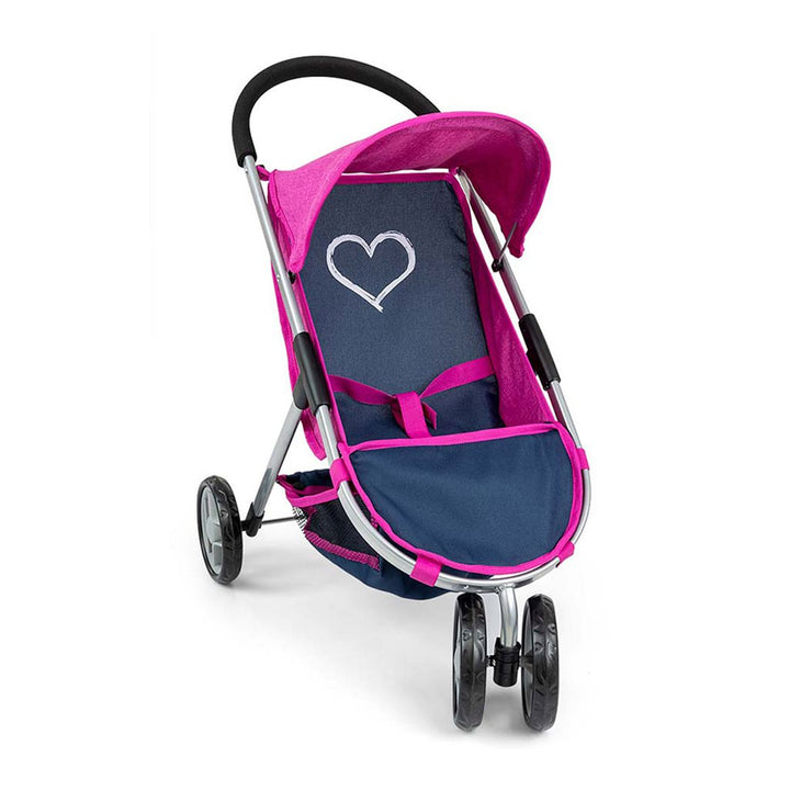 Milly Mally Susie Prestige marineblauw poppenbuggy