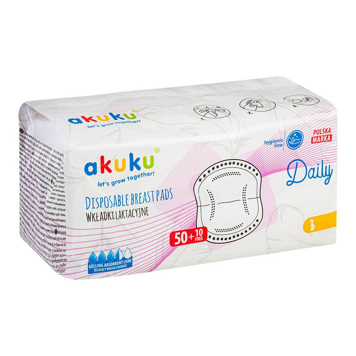 Zoogkompressen Akuku 60 st.