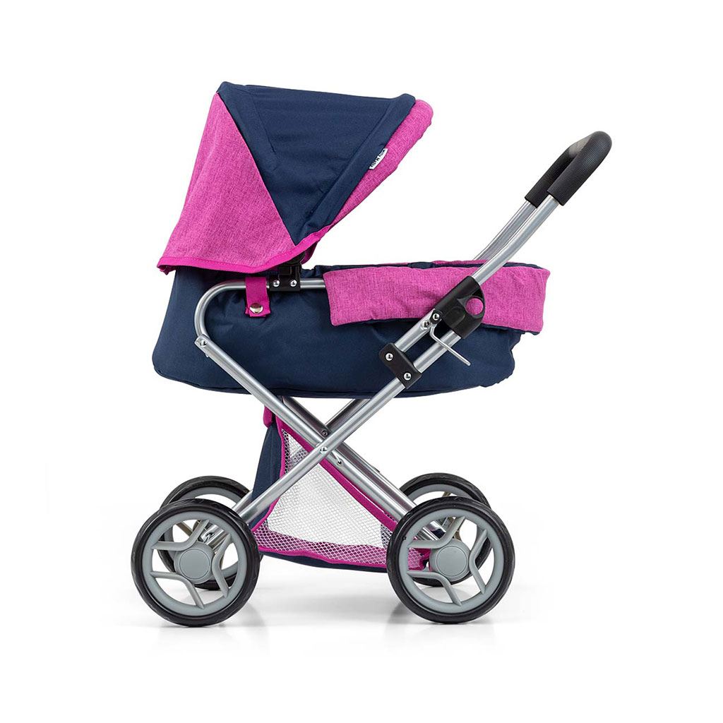 Milly Mally Alice Prestige marineblauw poppenwagen