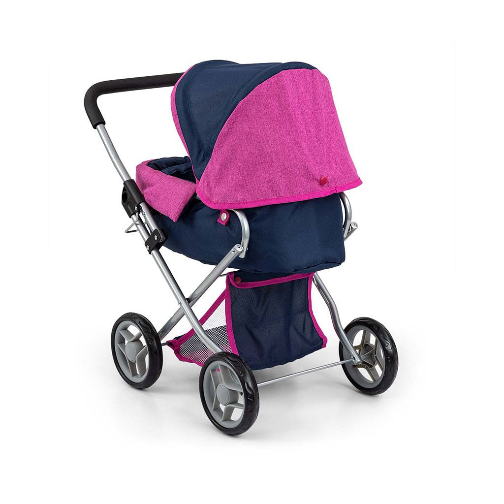 Milly Mally Alice Prestige marineblauw poppenwagen