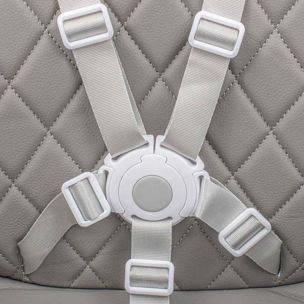 Kinderstoel Baby Mix Freja hout donkergrijs