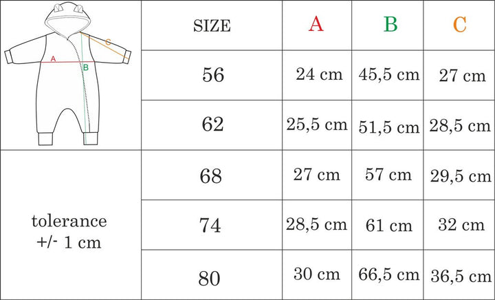 Babywinterboxpak Nicol Sara, maat 80 (9-12 mnd)