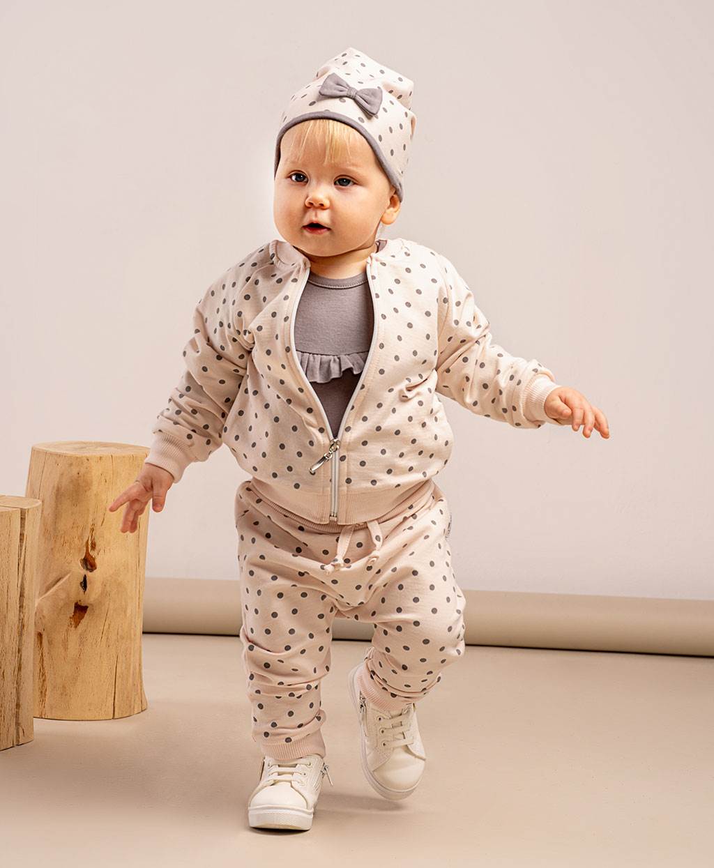 Babyjoggingbroek Nicol Sara, maat 56 (0-3 mnd)