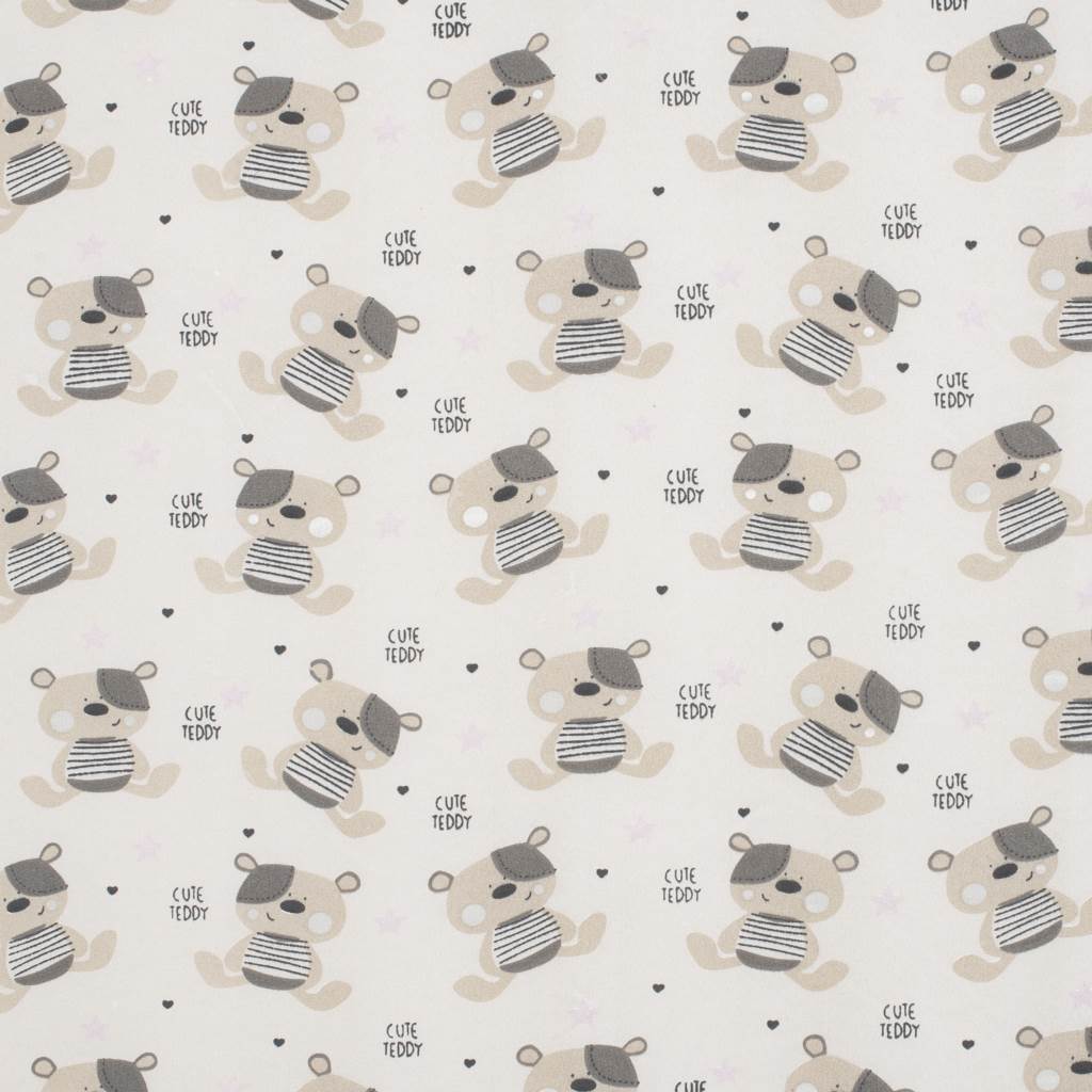 New Baby BASIC schuimmatras 120x60x5 cm TEDDYBEER
