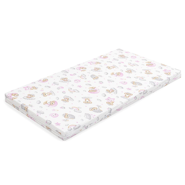 New Baby STANDARD schuimmatras 120x60x6 cm koala roze