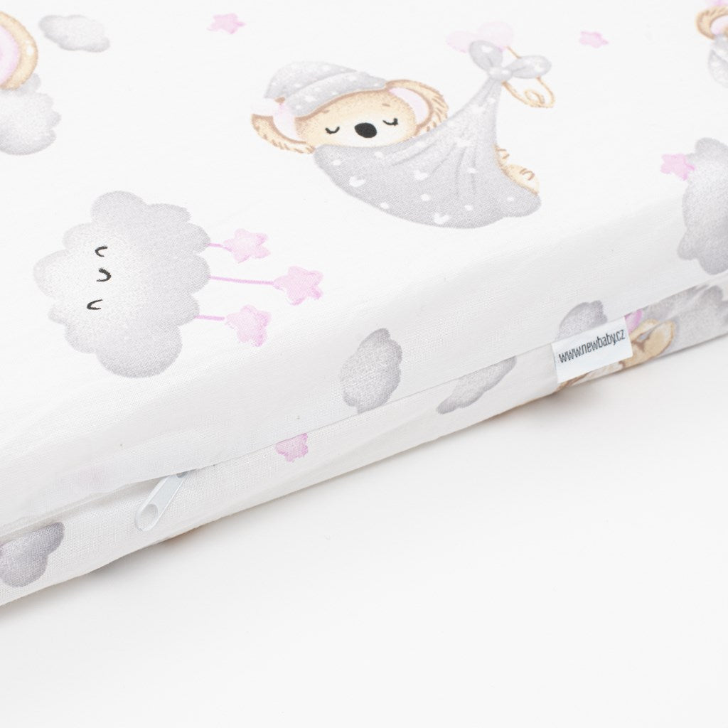 New Baby STANDARD schuimmatras 120x60x6 cm koala roze