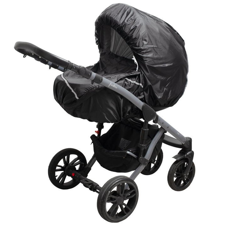 New Baby Basic kinderwagenhoes zwart