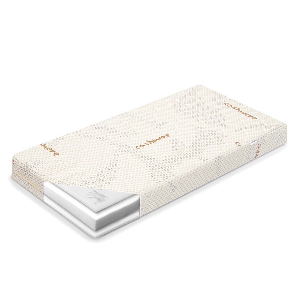 Kindermatras New Baby CLASSY 120x60x12 cm Visco-molitan-HR-schuim Kasjmier