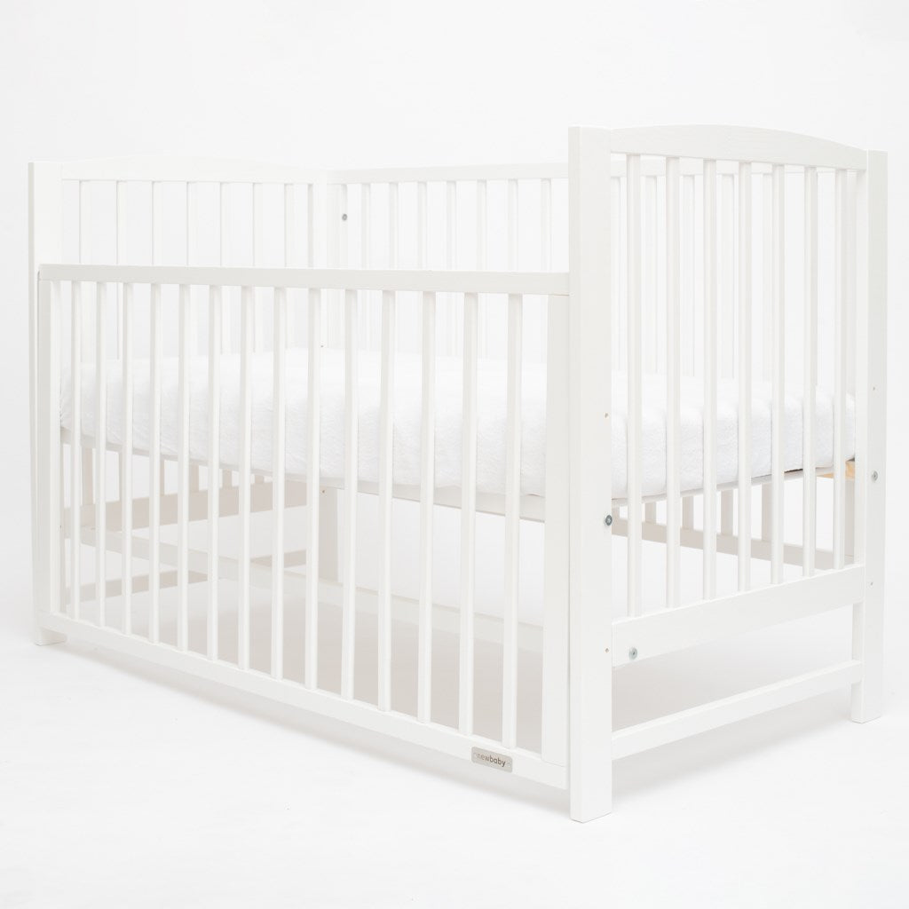New Baby LILLY ledikant 120x60 met neerklapbare zijkant – wit – afbeelding 2