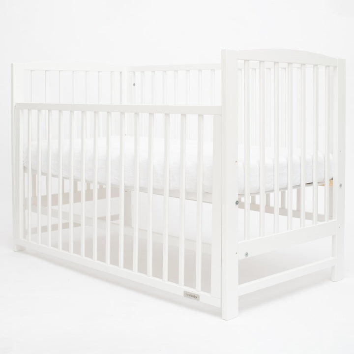 New Baby LILLY ledikant 120x60 met neerklapbare zijkant – wit – afbeelding 2