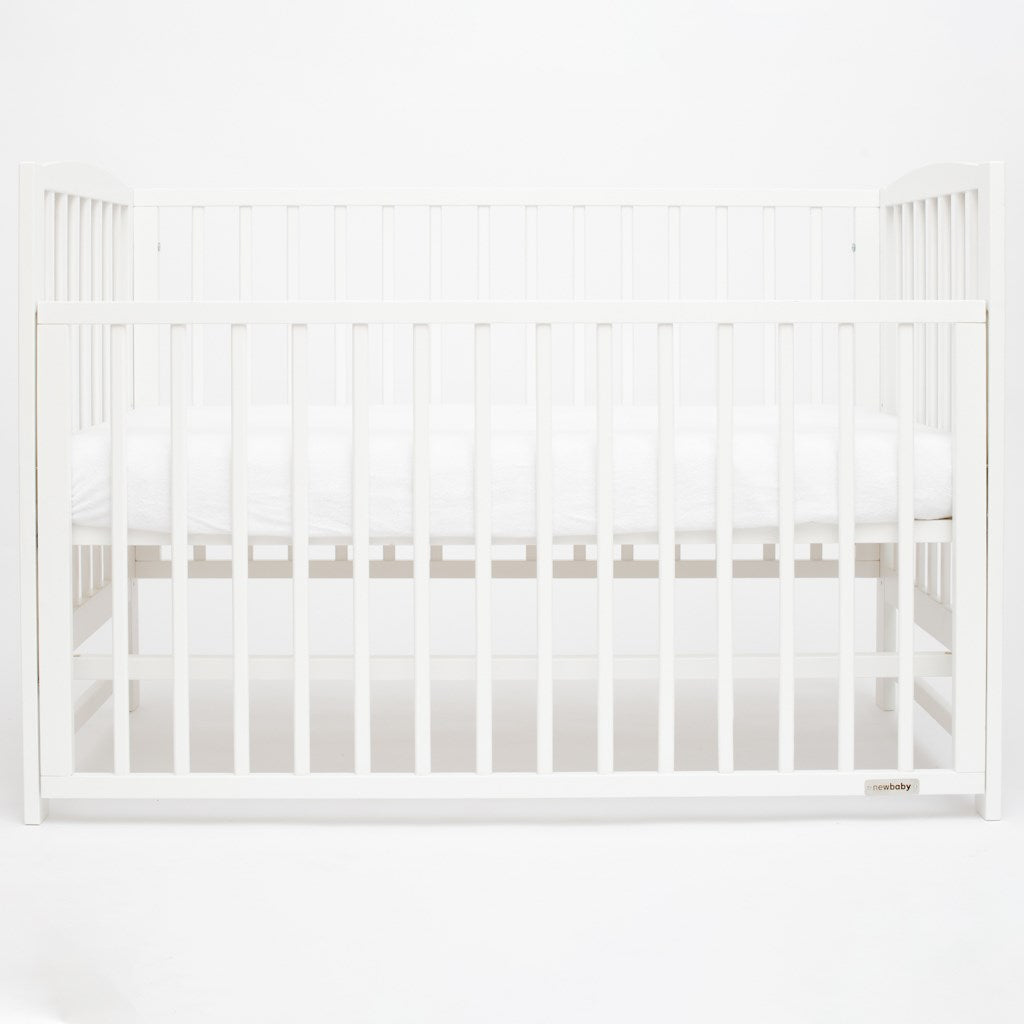 New Baby LILLY ledikant 120x60 met neerklapbare zijkant – wit – afbeelding 3
