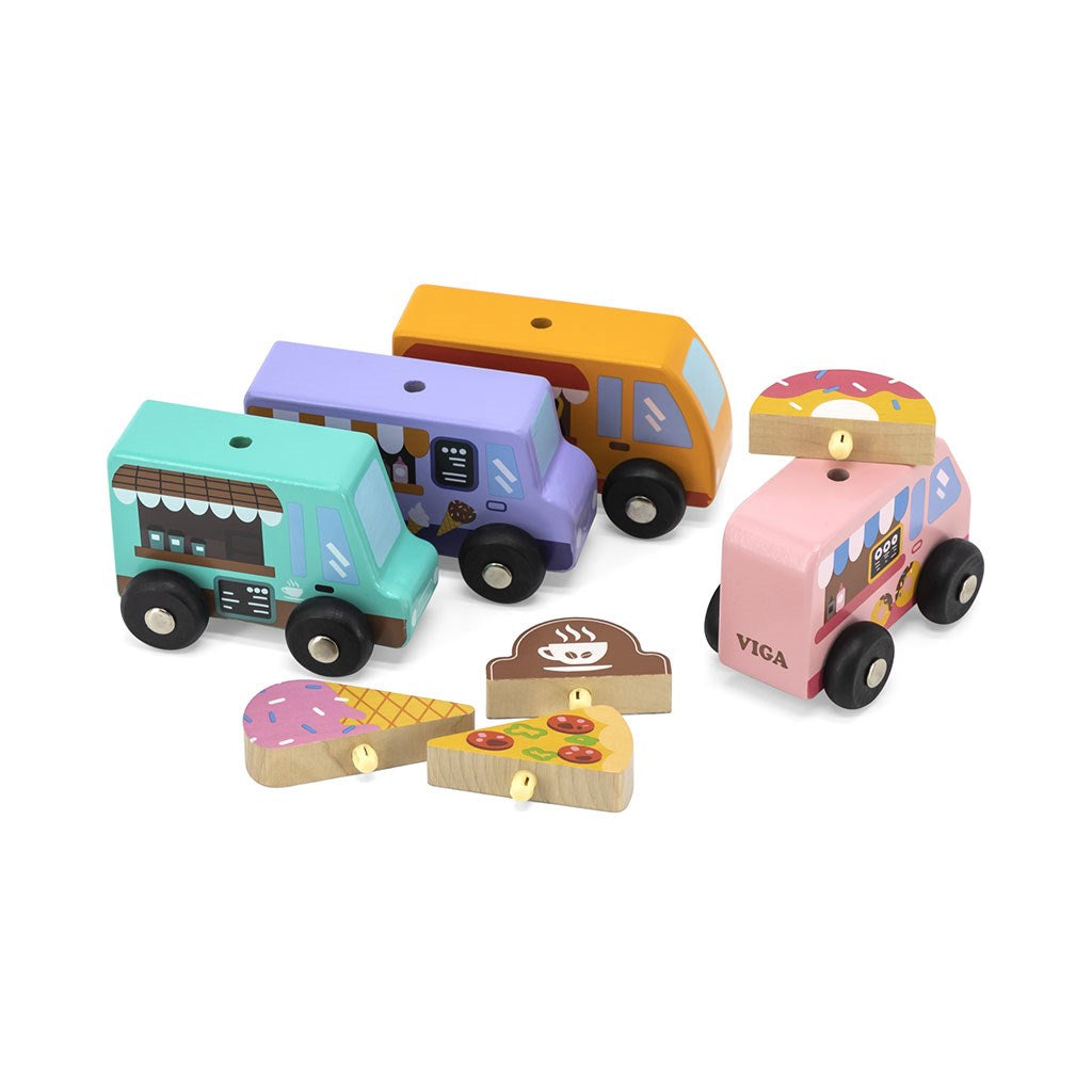 Houten foodtrucks Viga