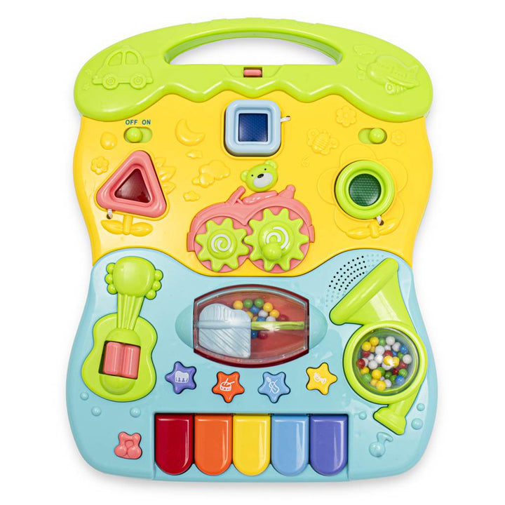 Baby Mix loopwagen blauw