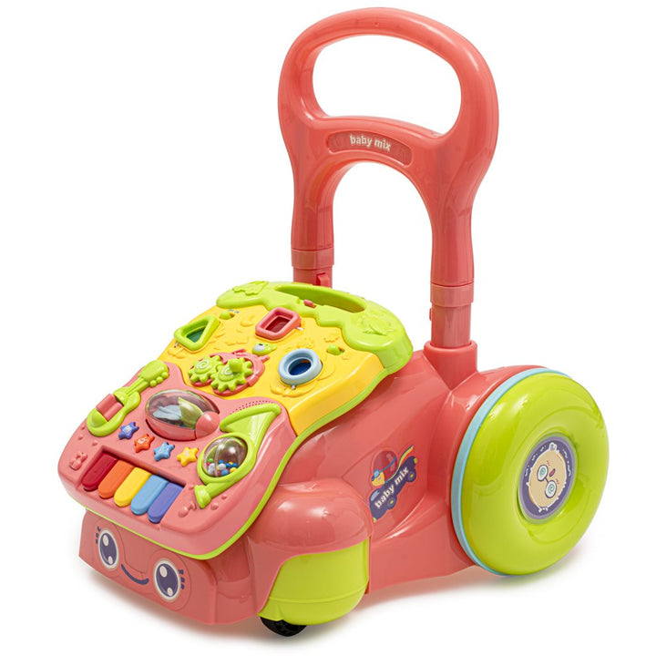 Baby Mix loopwagen roze