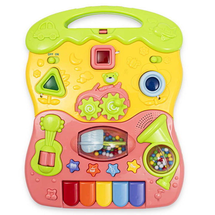 Baby Mix loopwagen roze