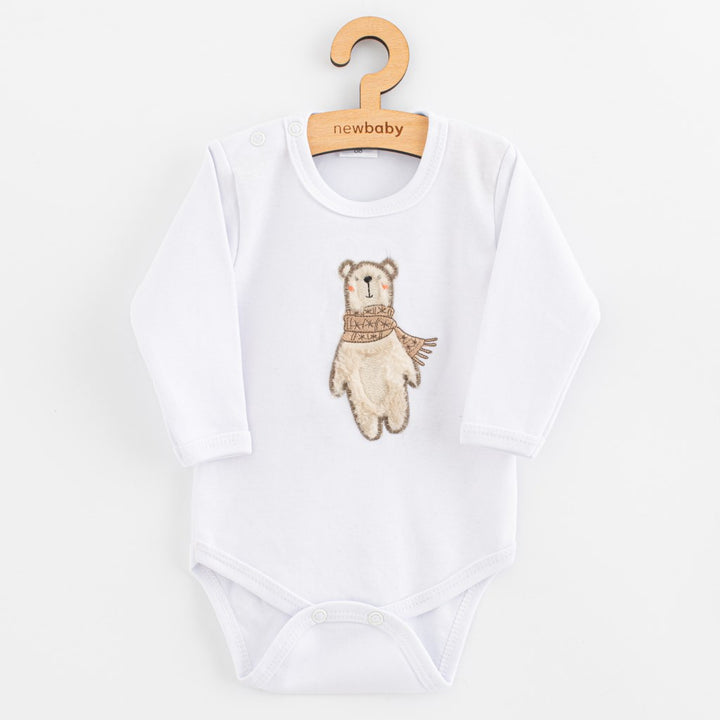 New Baby Polar Bear baby body met lange mouwen, maat 68 (4-6 mnd)