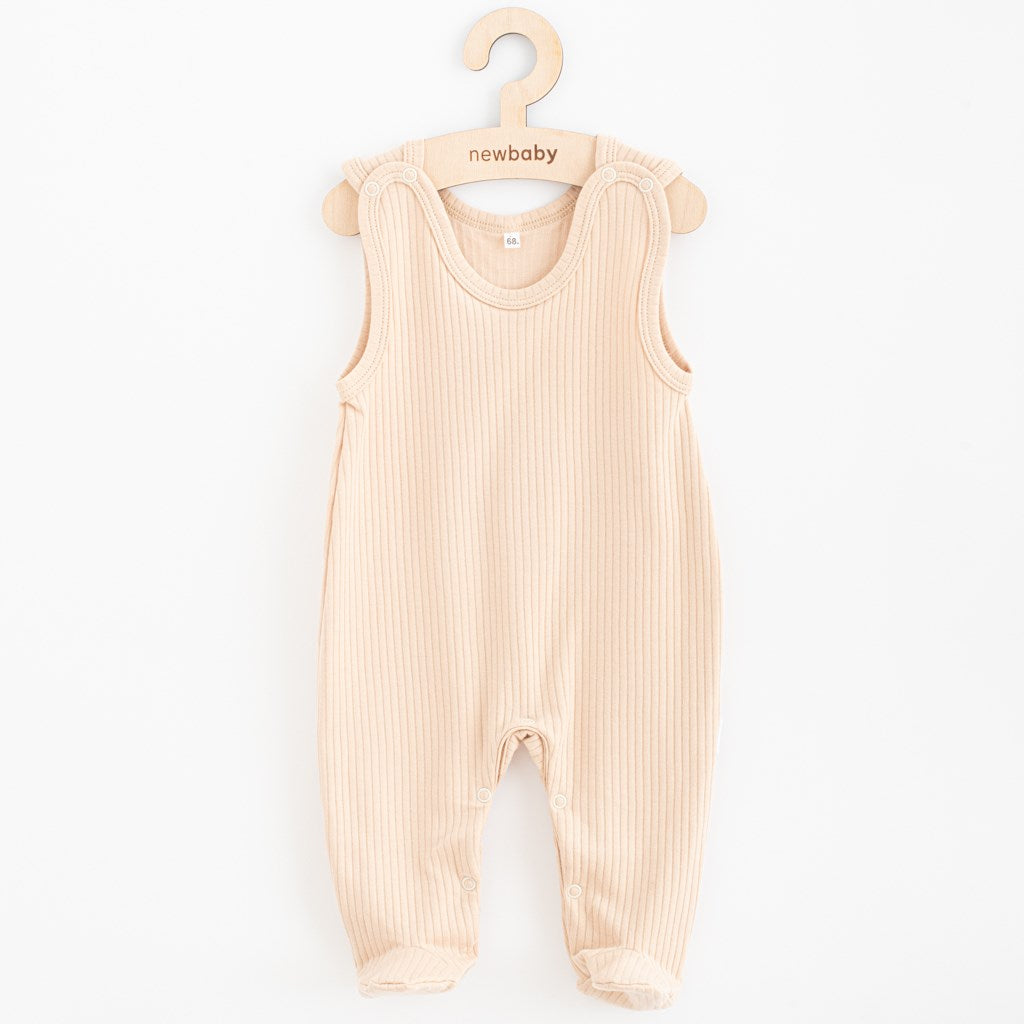 New Baby Practical beige katoenen babyrompertjes, maat 74 (6-9 mnd)