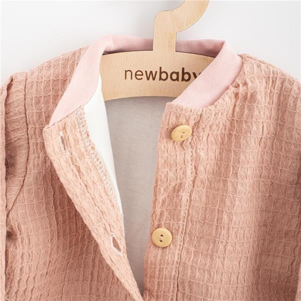 Mousseline babyjasje New Baby Comfort Clothes roze, maat 86 (12-18 mnd)