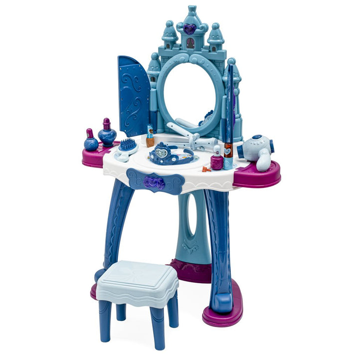 Kinderkaptafel ijswereld met licht, muziek en stoel BABY MIX
