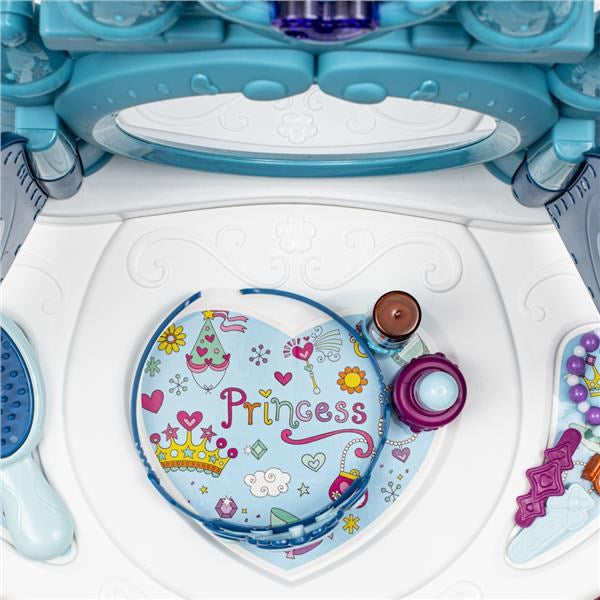 Kinderkaptafel ijswereld met licht, muziek en stoel BABY MIX
