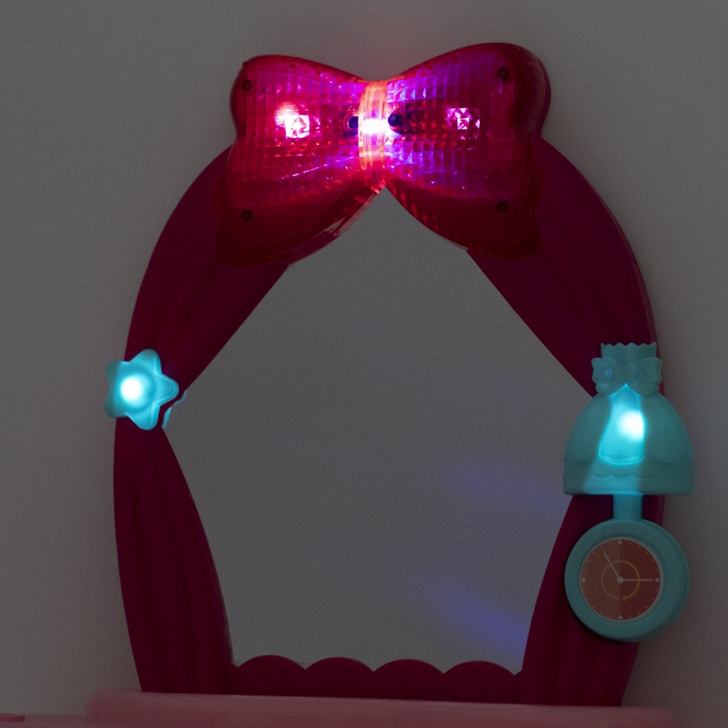 Kinderkaptafel met muziek en kinderstoel BABY MIX