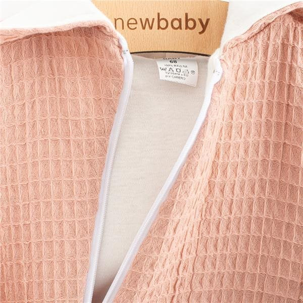 Mousseline babyboxpak met capuchon New Baby Comfort clothes roze, maat 74 (6-9 mnd)