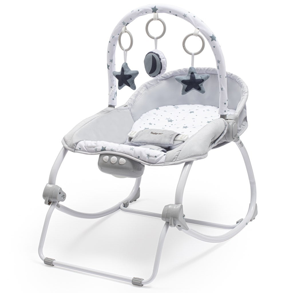 Multifunctioneel schommelstoeltje voor baby Baby Mix sterren groen