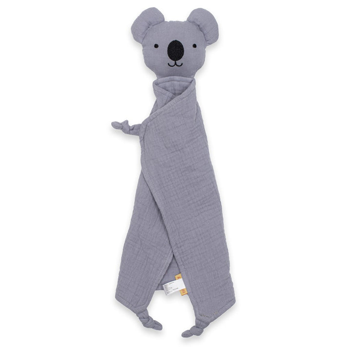 Mousseline knuffel New Baby Koala grijs