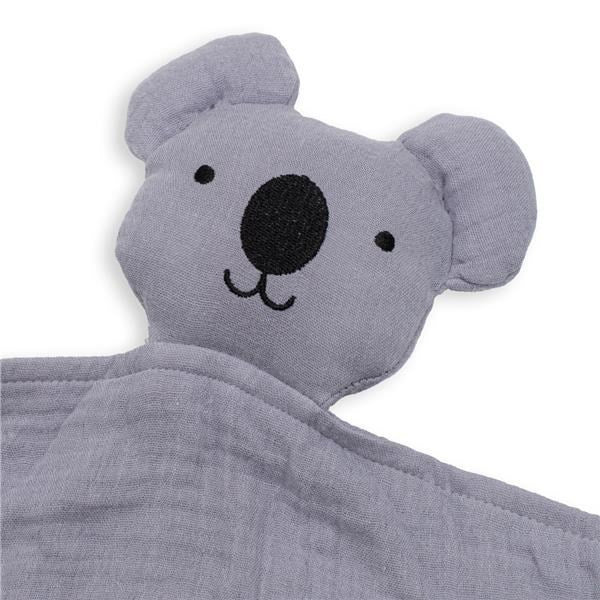 Mousseline knuffel New Baby Koala grijs