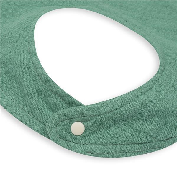 Mousseline babyslabbetje New Baby groen