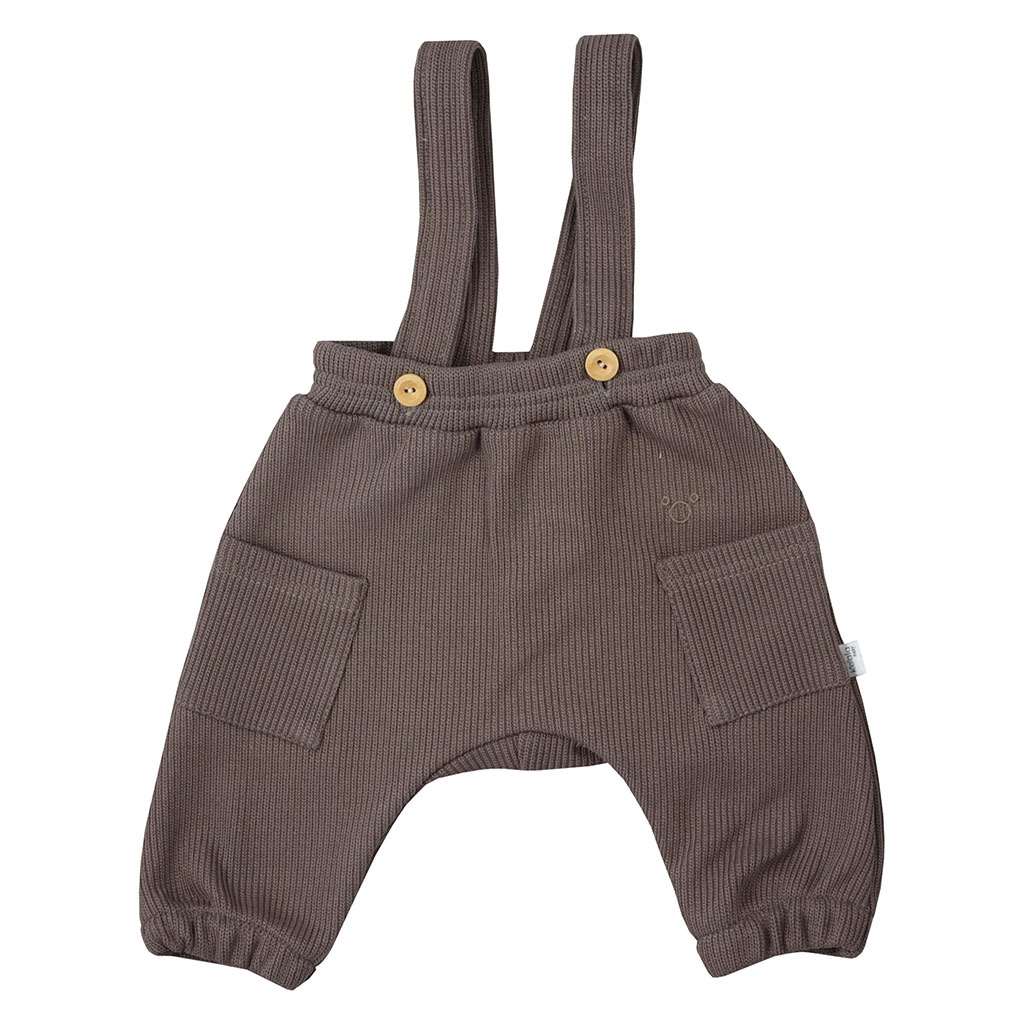 Kindertuinbroek Koala Pure bruin, maat 68 (4-6 mnd)