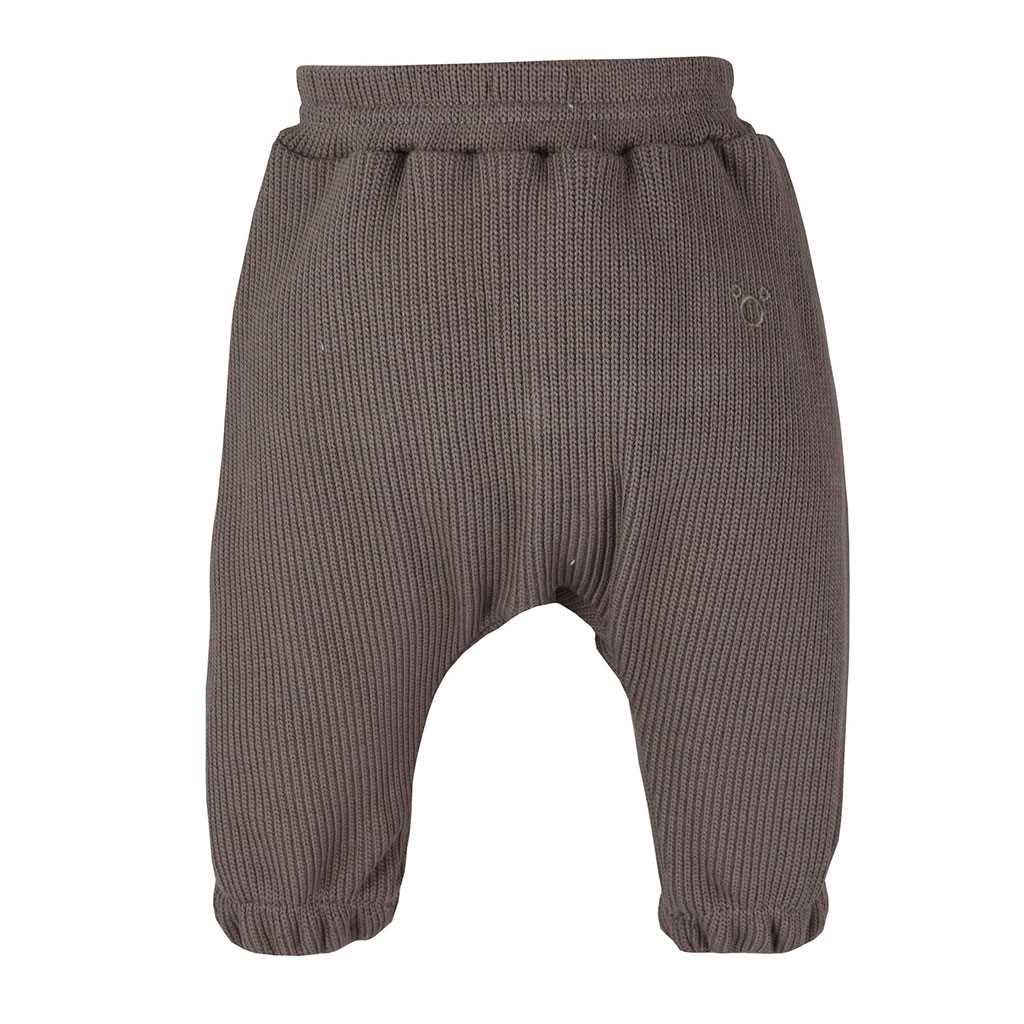 Babyjoggingbroek Koala Pure bruin, maat 68 (4-6 mnd)