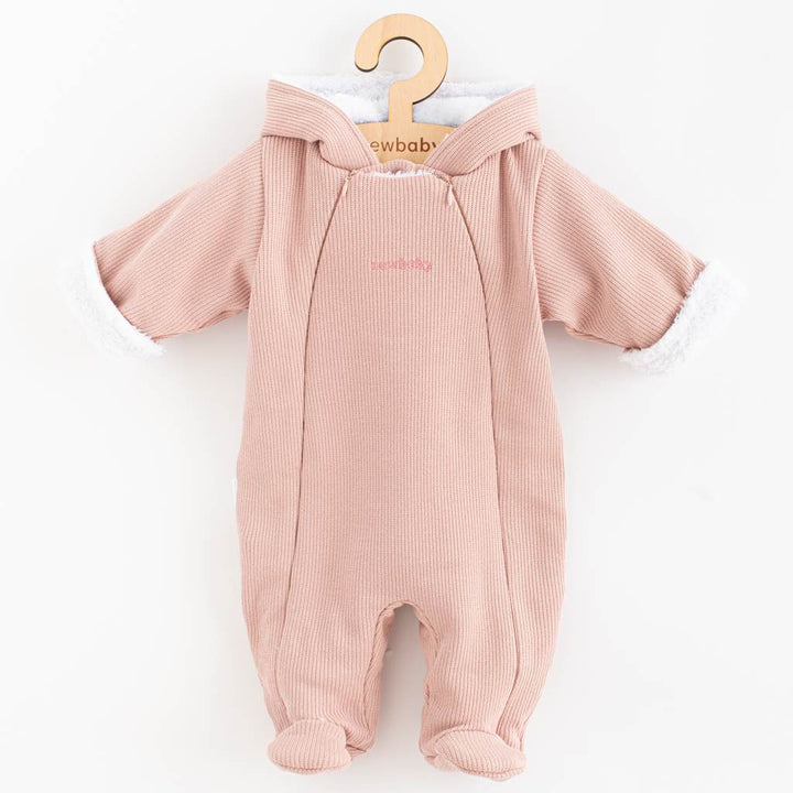 New Baby Frosty roze babyboxpak met capuchon, maat 62 (3-6 mnd)